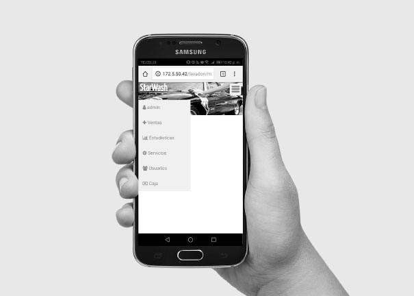 <h2>StarWash</h2><p><font size='4'>Control de Ventas</font></p>